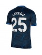 Moški Nogometna dresi replika Chelsea Moises Caicedo #25 Gostujoči 2023-24 Kratek rokav